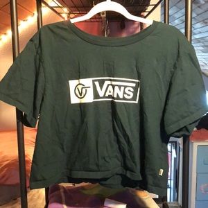 Vans teal tshirt